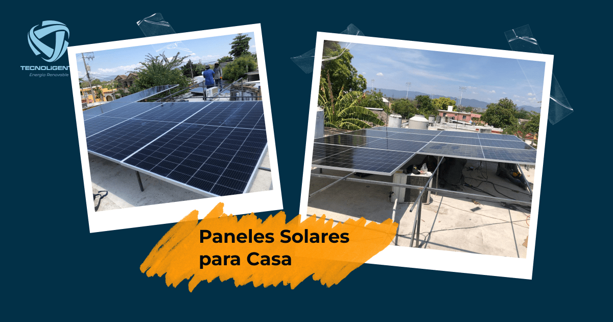 Paneles Solares para casa